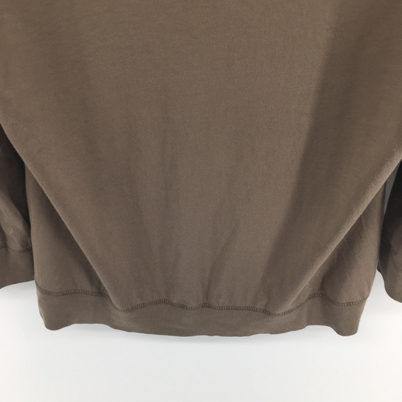 True Grit Tan Button Down Top - Picture 7 of 9